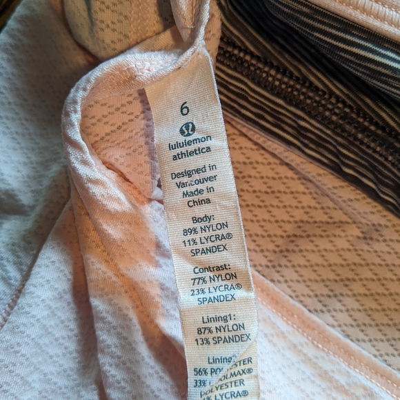 Two Lululemon Tanks with Bra Lot - Picture 15 of 16